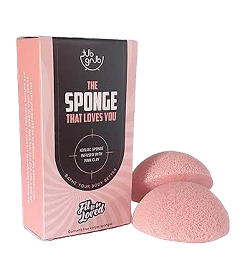 The Sponge That Loves You - Konjac Sponge Infused With Pink Clay