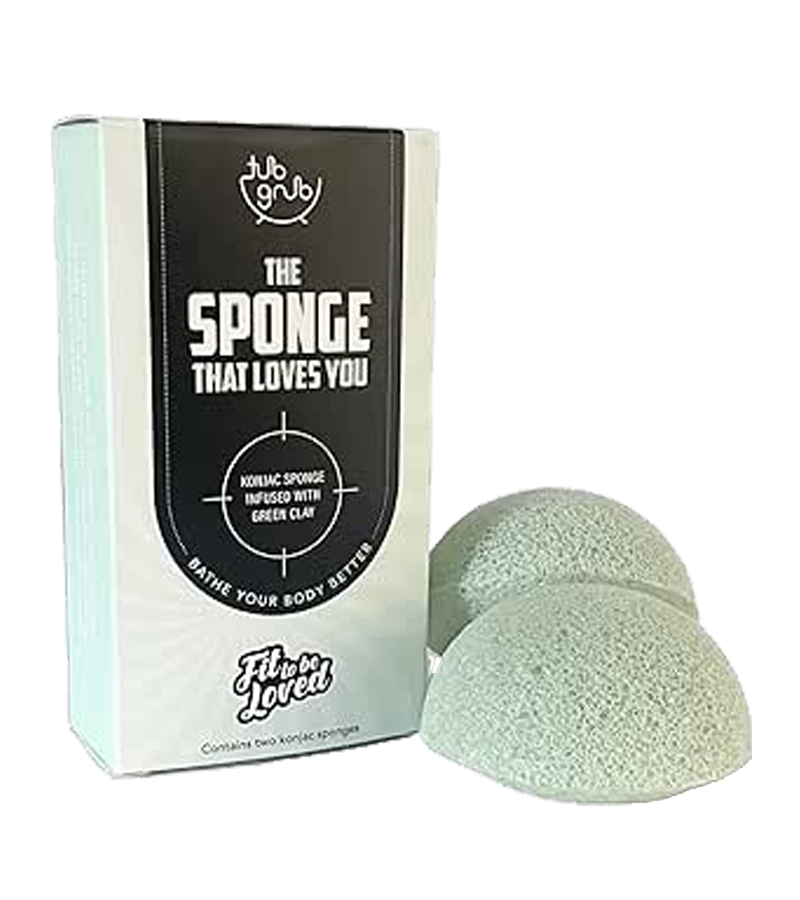 The Sponge That Loves You - Konjac Sponge Infused With Green Clay