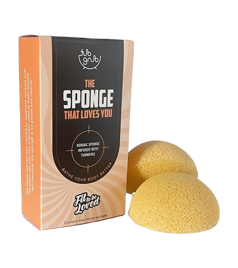 The Sponge That Loves You - Konjac Sponge Infused With Turmeric